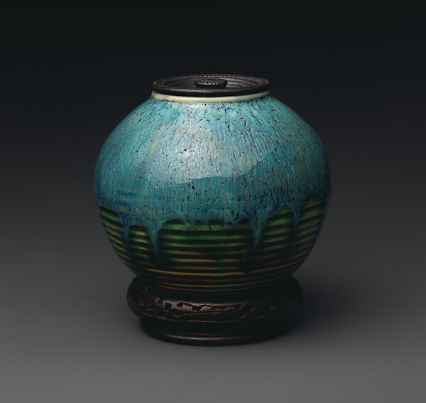 Covered Vase, Adelaide Alsop Robineau (American, Middletown, Connecticut, 1865–1929 Syracuse, New York), Porcelain, American