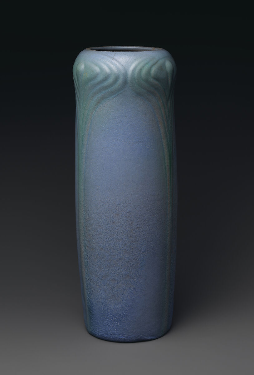Vase, Artus Van Briggle (American, Felicity, Ohio 1869–1904 Colorado Springs, Colorado), Stoneware, American