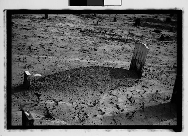 [Thirty-Six 35mm Film Frames on Uncut Roll: Graves and Gravestones, Alabama], Walker Evans (American, St. Louis, Missouri 1903–1975 New Haven, Connecticut), Film negative