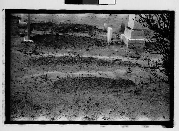 [Thirty-Six 35mm Film Frames on Uncut Roll: Graves and Gravestones, Alabama], Walker Evans (American, St. Louis, Missouri 1903–1975 New Haven, Connecticut), Film negative