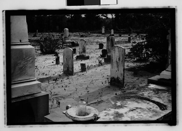 [Thirty-Six 35mm Film Frames on Uncut Roll: Graves and Gravestones, Alabama], Walker Evans (American, St. Louis, Missouri 1903–1975 New Haven, Connecticut), Film negative