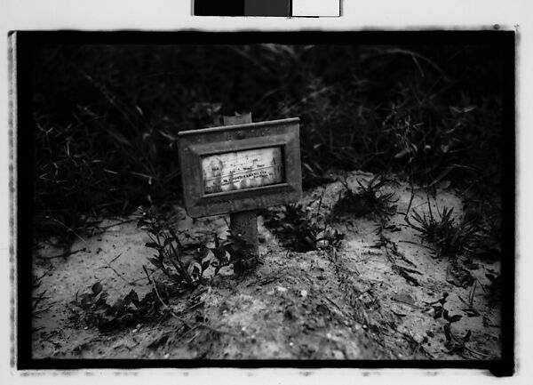 [Thirty-Six 35mm Film Frames on Uncut Roll: Graves and Gravestones, Alabama], Walker Evans (American, St. Louis, Missouri 1903–1975 New Haven, Connecticut), Film negative
