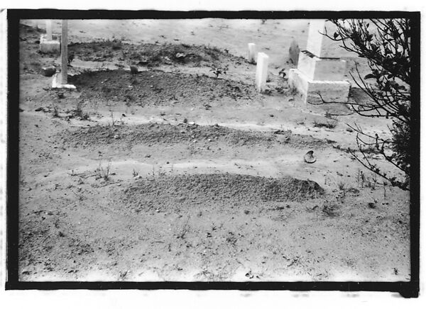 [Thirty-Six 35mm Film Frames on Uncut Roll: Graves and Gravestones, Alabama], Walker Evans (American, St. Louis, Missouri 1903–1975 New Haven, Connecticut), Film negative