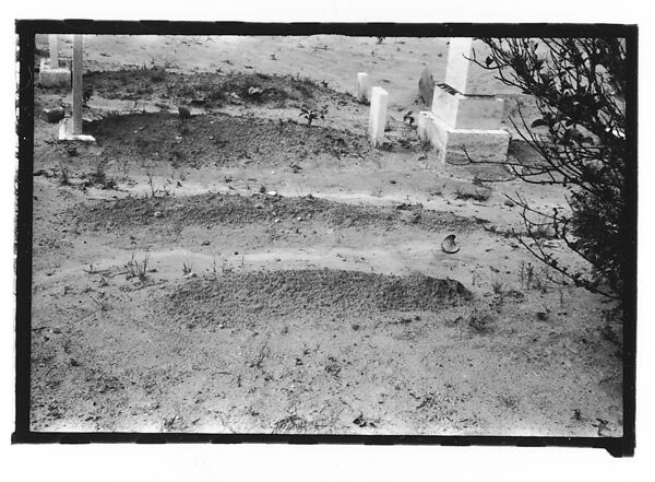 [Thirty-Six 35mm Film Frames on Uncut Roll: Graves and Gravestones, Alabama], Walker Evans (American, St. Louis, Missouri 1903–1975 New Haven, Connecticut), Film negative