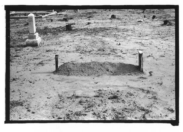 [Thirty-Six 35mm Film Frames on Uncut Roll: Graves and Gravestones, Alabama], Walker Evans (American, St. Louis, Missouri 1903–1975 New Haven, Connecticut), Film negative