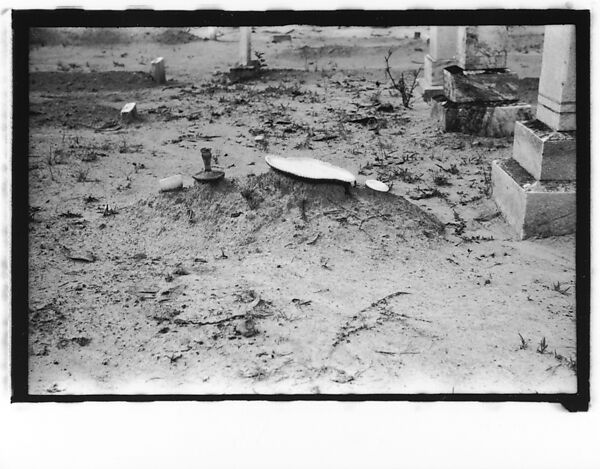 [Thirty-Six 35mm Film Frames on Uncut Roll: Graves and Gravestones, Alabama], Walker Evans (American, St. Louis, Missouri 1903–1975 New Haven, Connecticut), Film negative