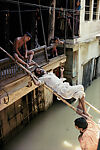 Waiting Out the Floods, Benares, Uttar Pradesh, Raghubir Singh  Indian, Chromogenic print