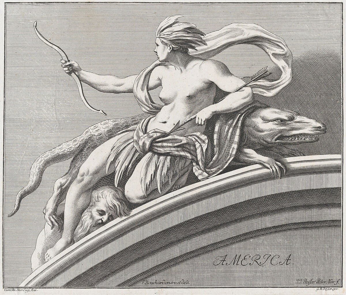 Allegory of America, from the Four Continents