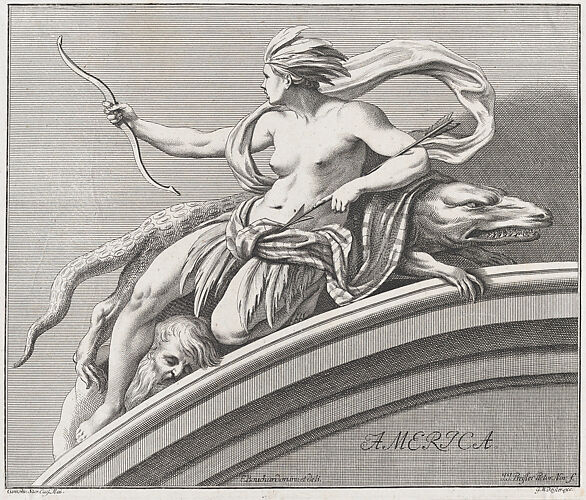 Allegory of America, from 