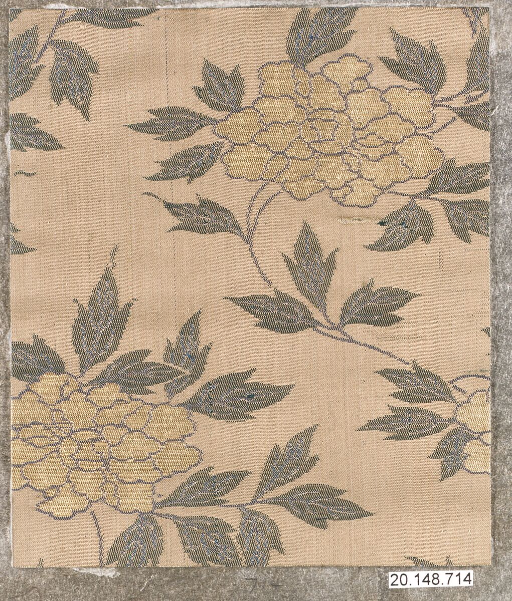 Piece, Silk / Compound weave, Japan 