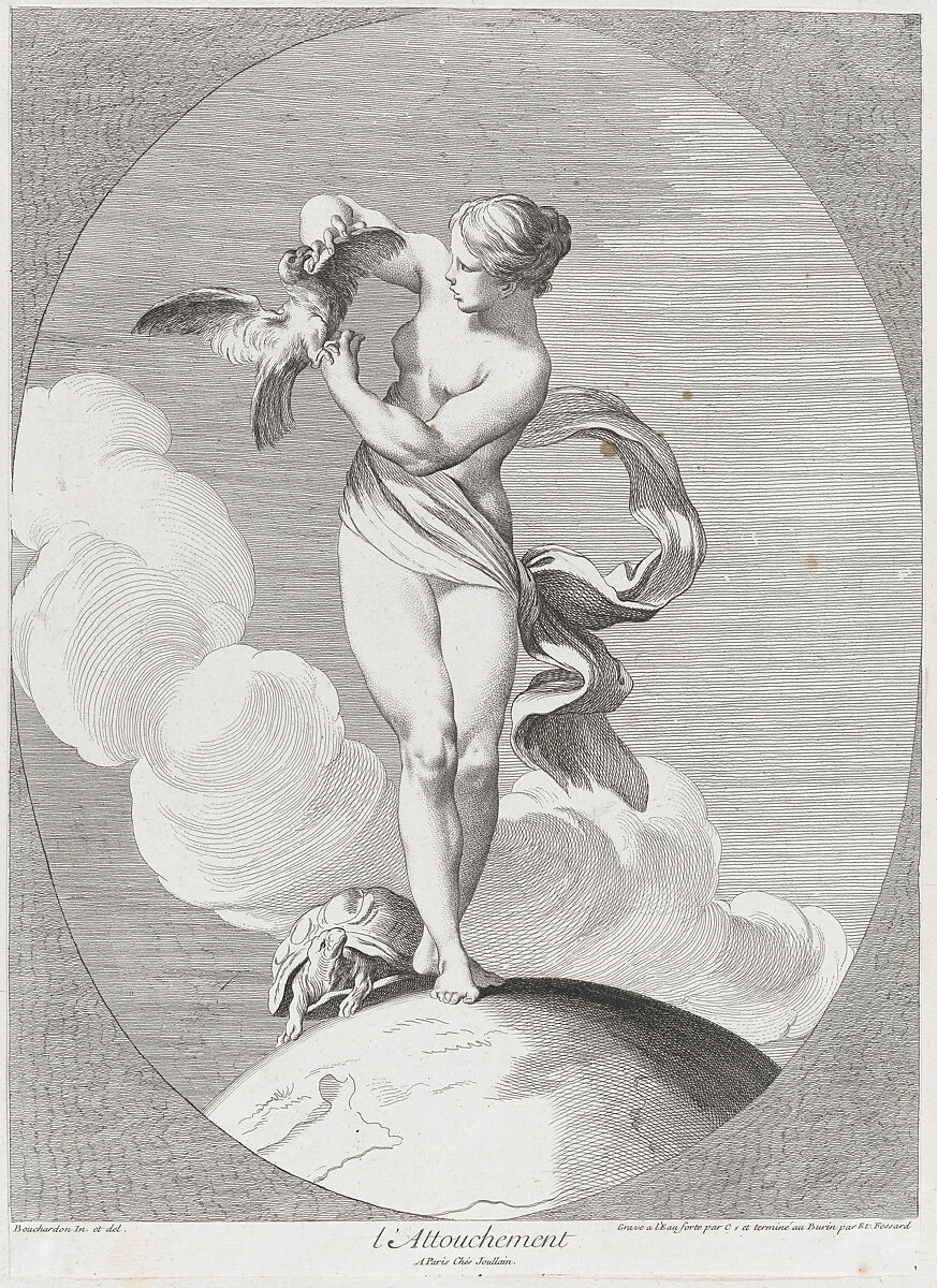 Touch, Etched by Anne Claude Philippe de Tubières, comte de Caylus (French, Paris 1692–1765 Paris), Etching and engraving 