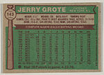 Jerry Grote, New York Mets, Topps Chewing Gum Company (American, Brooklyn), Commercial color lithograph
