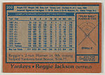 Reggie Jackson, New York Yankees, Topps Chewing Gum Company (American, Brooklyn), Commercial color lithograph