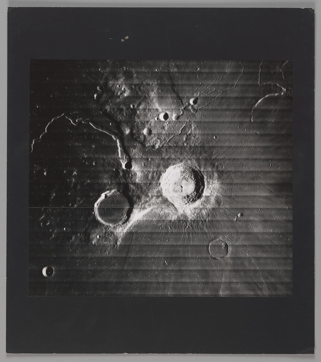 Crater Aristarchus, Schroter's Valley, and Vicinity, National Aeronautics and Space Administration (NASA), Gelatin silver prints 