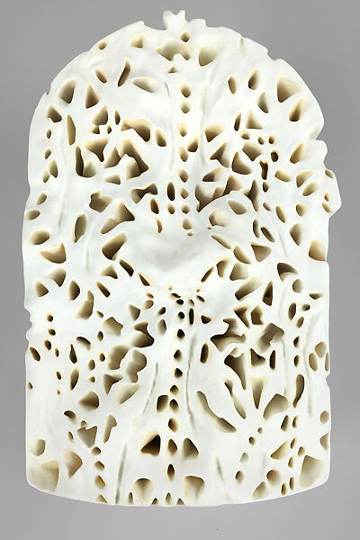 Preface to the third edition_Acknowledgment (Chapiteau), Walid Raad (Lebanese-American, born Chbanieh 1967), 3D print plaster composite, paint