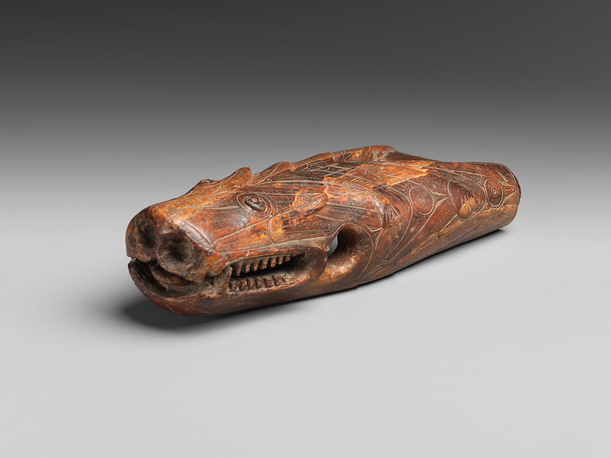 Toggle, Walrus ivory, Okvik, Native American