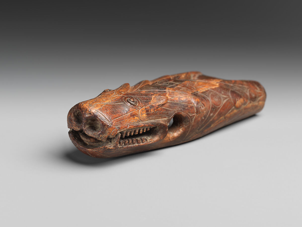 Toggle, Walrus ivory, Okvik, Native American