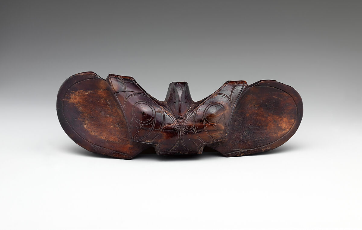 Harpoon counterweight, Walrus ivory, Old Bering Sea III, Native American