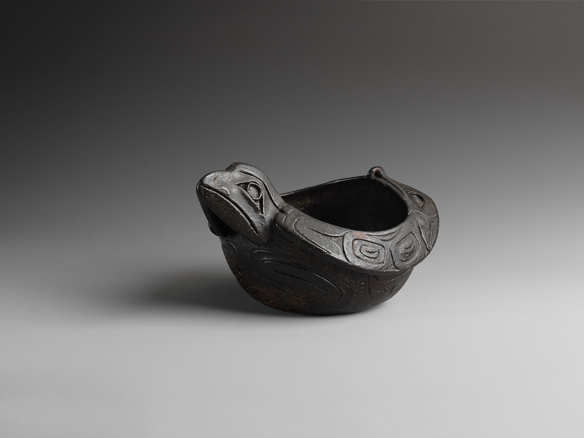 Bowl, Wood, Tsimshian, Native American 