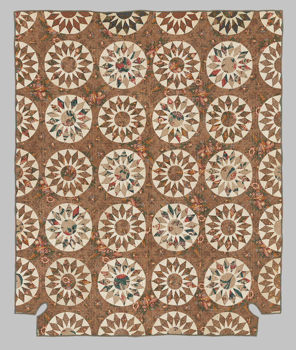 Sunburst Quilt, Artist Unknown  , American, Cotton, American 