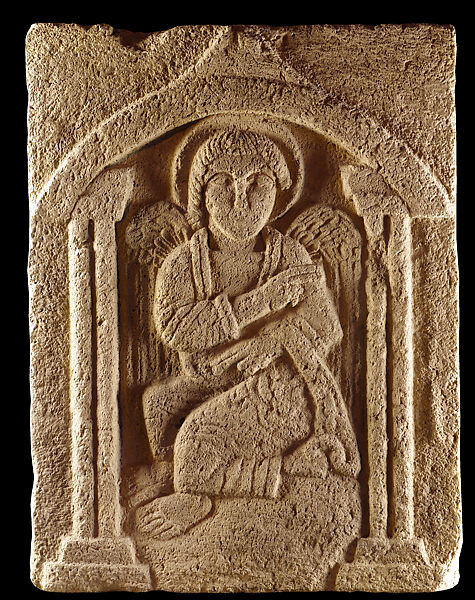 Bas-Relief of an Angel, Sandstone, Armenian 
