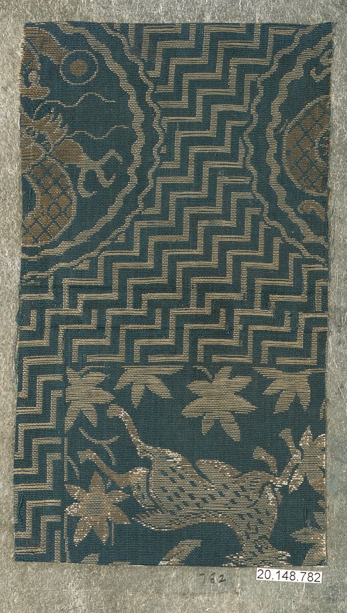 Piece, Silk / Compound weave, Japan