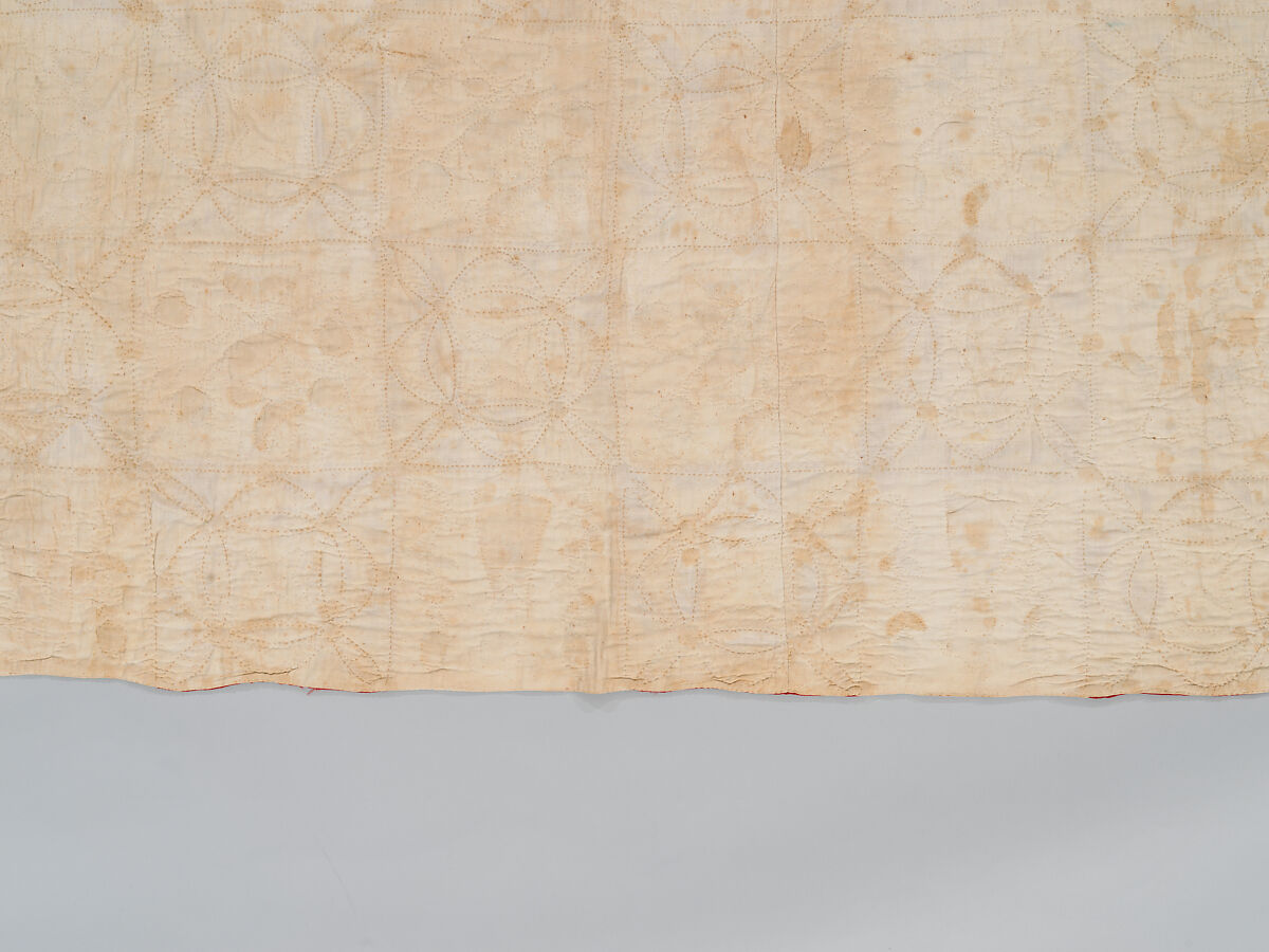 Pictorial Quilt, Euphemia Kichlein (American, Bucks County, Pennsylvania 1818–1885), Cotton, wool and silk, American