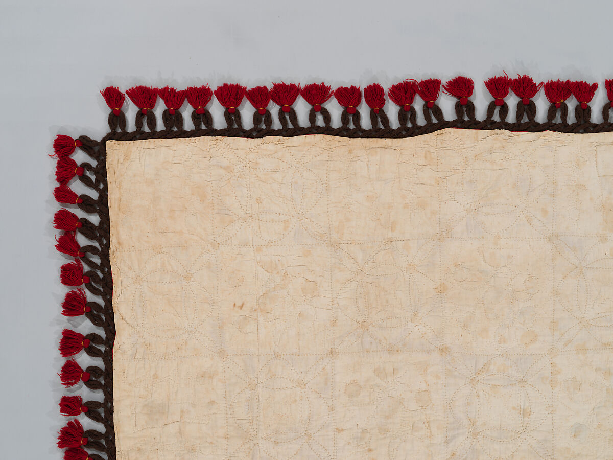 Pictorial Quilt, Euphemia Kichlein (American, Bucks County, Pennsylvania 1818–1885), Cotton, wool and silk, American