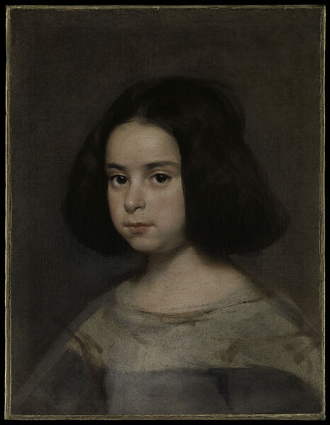 Young Girl, Velázquez (Diego Rodríguez de Silva y Velázquez) (Spanish, Seville 1599–1660 Madrid), Oil on canvas 