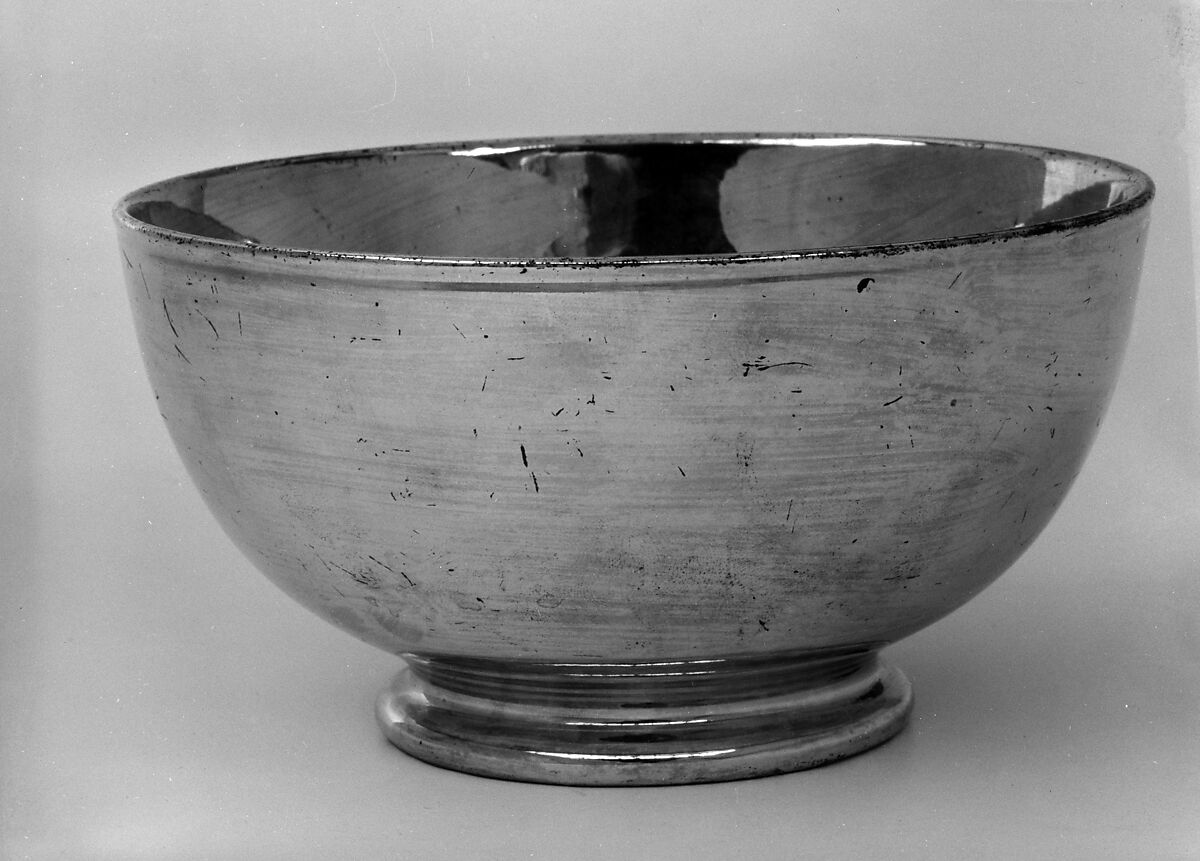 Bowl, Earthenware, lusterware, British (American market) 