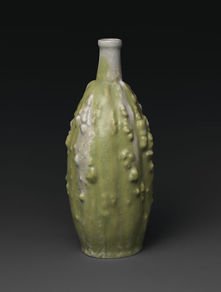 Gourd-shaped vase, Designed by Taxile Doat (1851–1938), Porcelain, American 