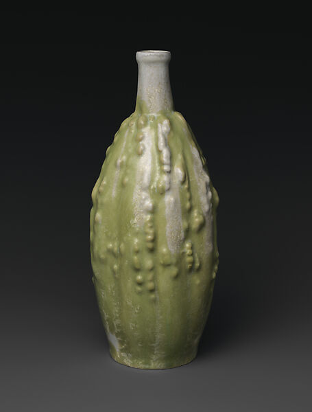 Gourd-shaped vase, Designed by Taxile Doat (1851–1938), Porcelain, American