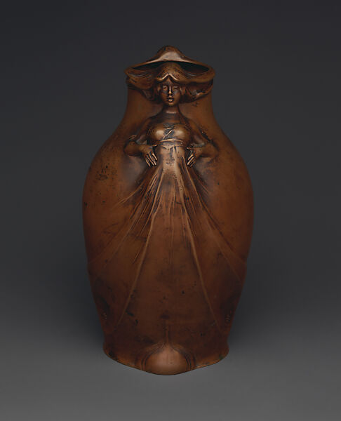 Vase, Copper, American