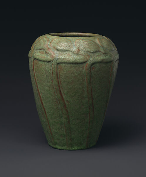 Vase, Van Briggle Pottery Company (1901–present), Stoneware, American