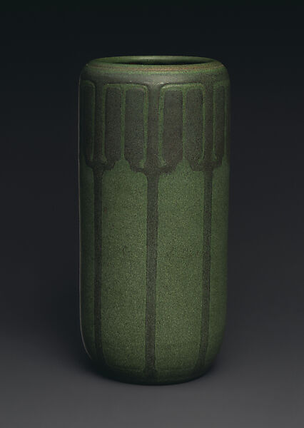 Vase, Marblehead Pottery (1905–36), Earthenware, American 