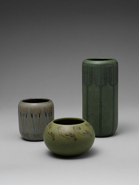 Vase, Marblehead Pottery (1905–36), Earthenware, American