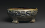 Footed bowl, Parke Edwards (American, Lancaster County, Pennsylvania 1890–1973 Pennsylvania), Stoneware, American