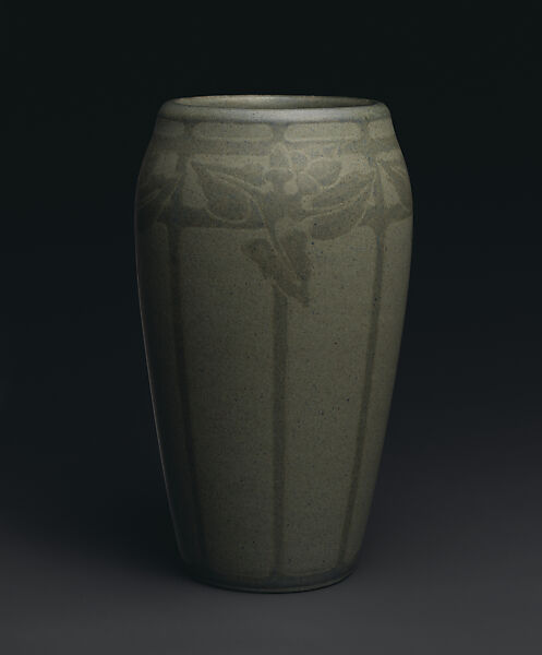 Vase, Marblehead Pottery (1905–36), Earthenware, American 