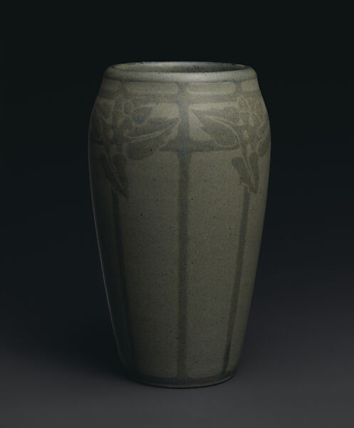 Vase, Marblehead Pottery (1905–36), Earthenware, American
