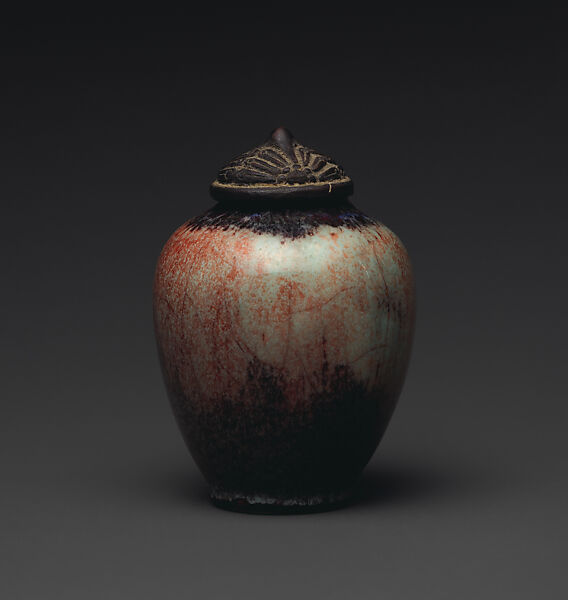 Covered jar, Adelaide Alsop Robineau (American, Middletown, Connecticut, 1865–1929 Syracuse, New York), Porcelain, American
