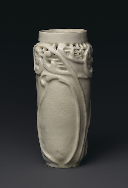 Losanti vase, M. Louise McLaughlin (American, Cincinnati, Ohio 1847–1939 Cincinnati, Ohio), Porcelain, American
