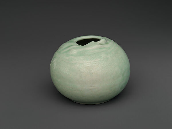 Vase with nude, Designed by Anna Marie Valentien (American, 1862–1947), Earthenware, American 