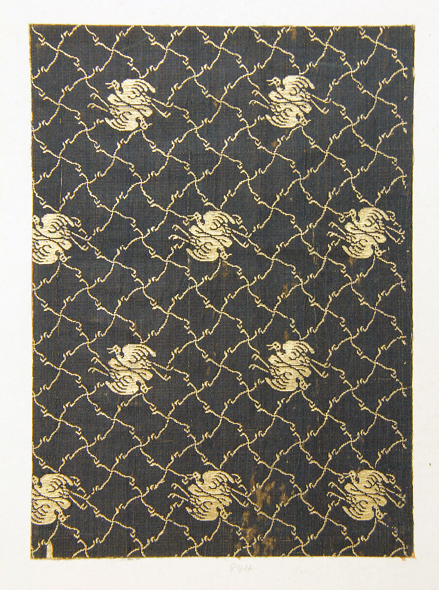 Piece, Silk / Compound weave, Japan