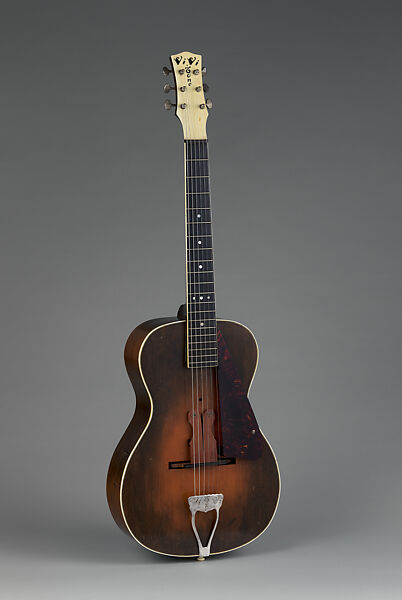 Acoustic-Electric Guitar, Vivi-Tone (American), Spruce, maple, mahogany, ebony, American