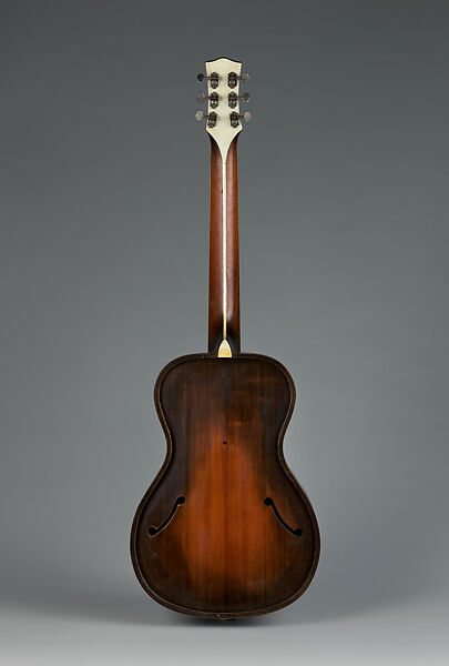 Acoustic-Electric Guitar, Vivi-Tone (American), Spruce, maple, mahogany, ebony, American