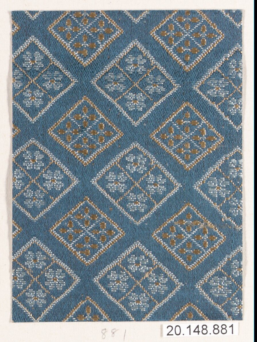 Piece, Silk / Compound weave, Japan