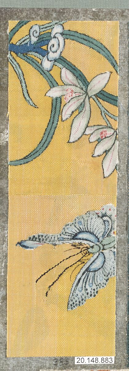 Piece, Silk / Compound weave, China