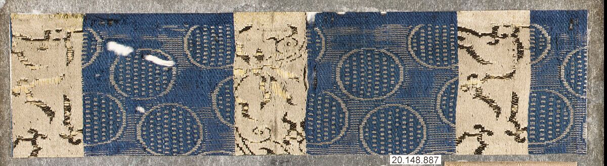 Piece, Silk / Compound weave, China