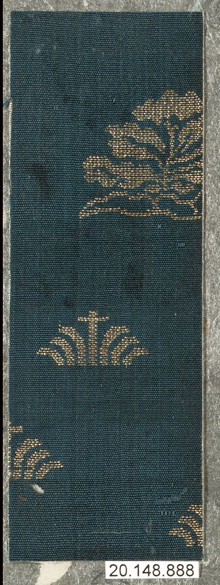 Piece, Silk / Compound weave, China