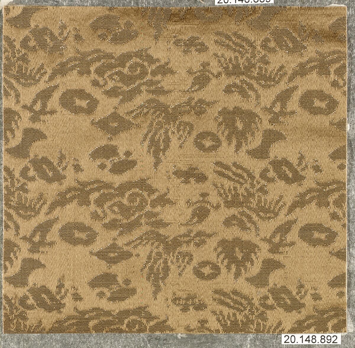 Piece, Silk / Compound weave, China